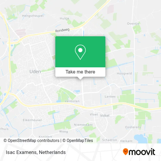 Isac Examens map
