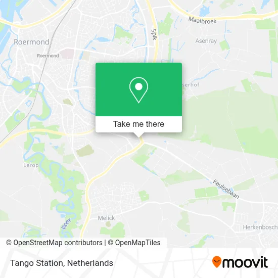 Tango Station map