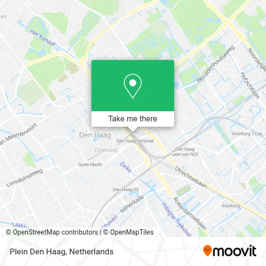 Plein Den Haag map
