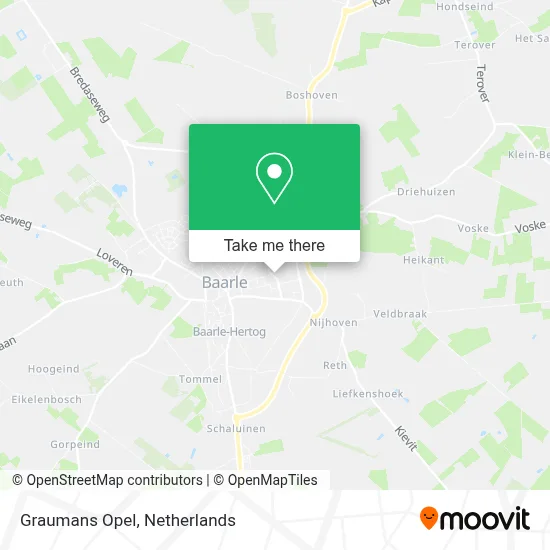 Graumans Opel map
