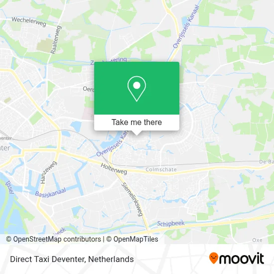 Direct Taxi Deventer map
