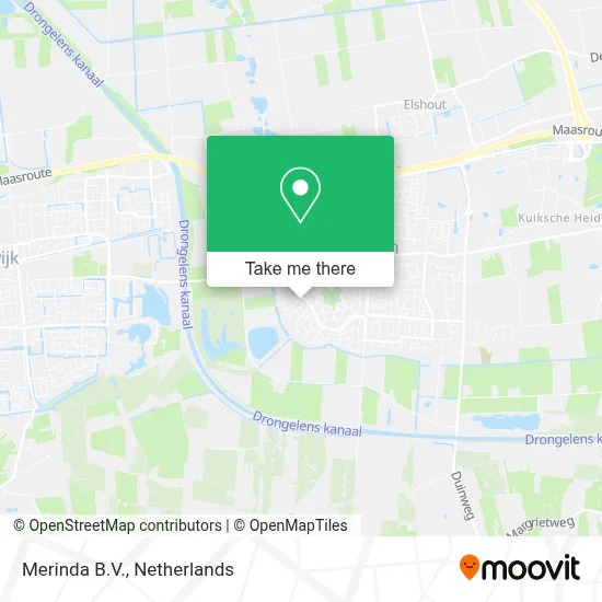 Merinda B.V. map