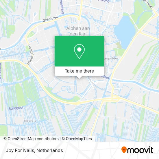 Joy For Nails map