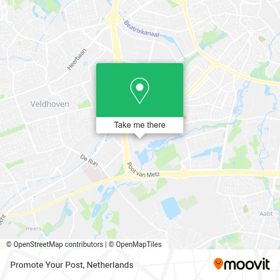 Promote Your Post map