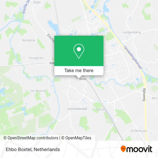 Ehbo Boxtel map