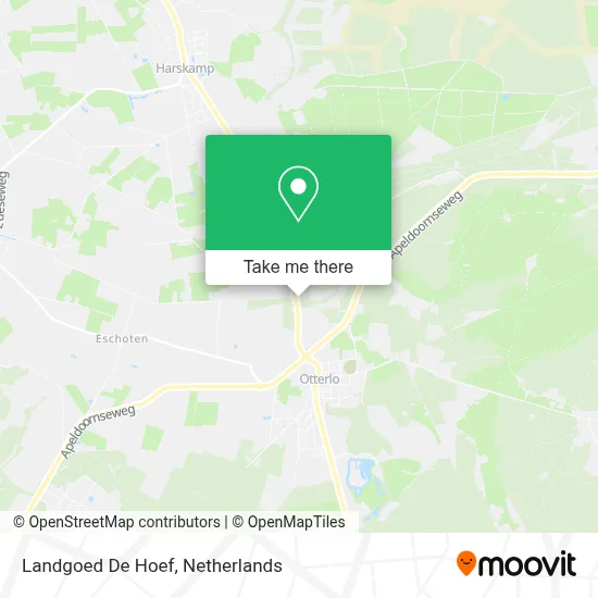 Landgoed De Hoef map