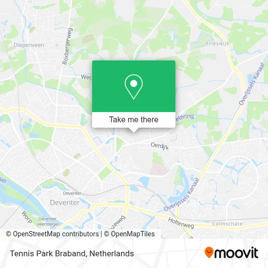 Tennis Park Braband map