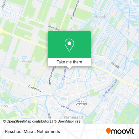 Rijschool Murat map