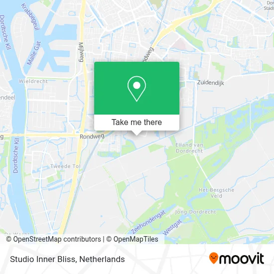 Studio Inner Bliss map
