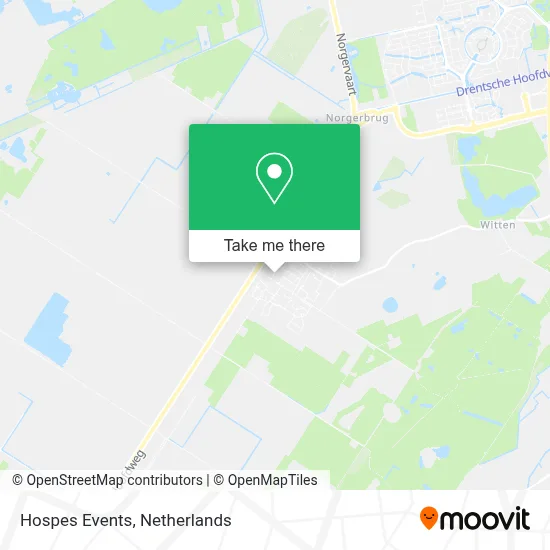 Hospes Events map