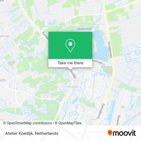 Atelier Koedijk map