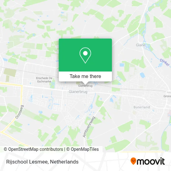 Rijschool Lesmee map