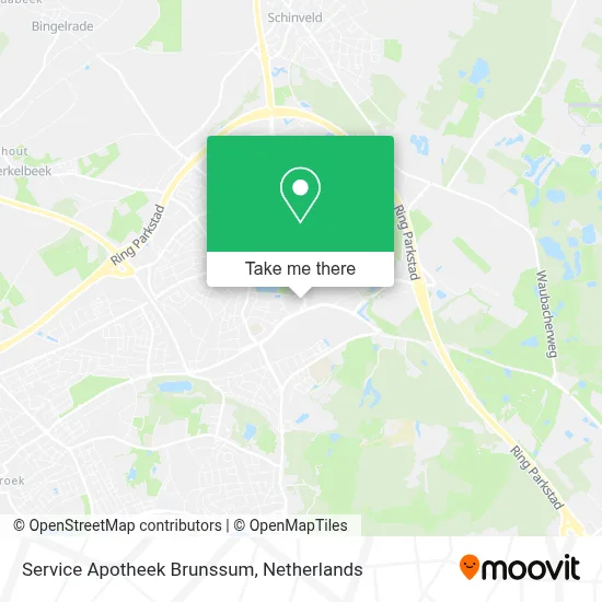 Service Apotheek Brunssum map