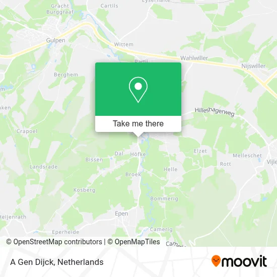 A Gen Dijck map