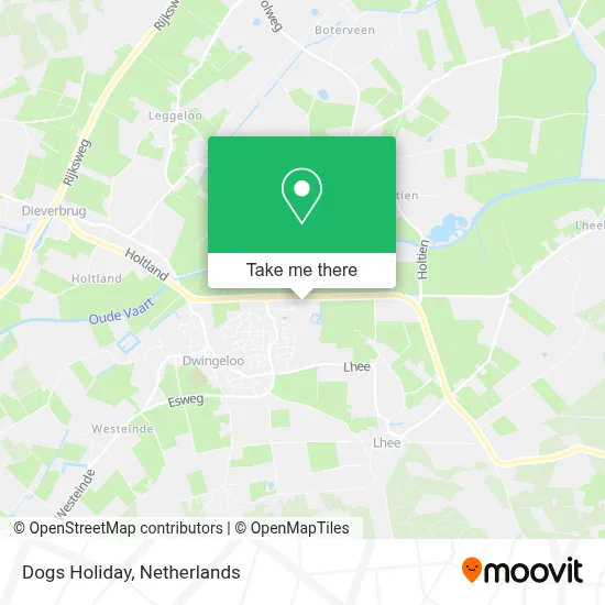 Dogs Holiday map