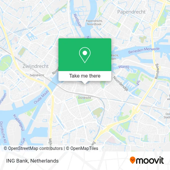 Ing Bank map