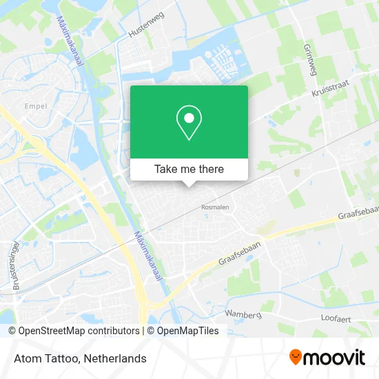 Atom Tattoo map