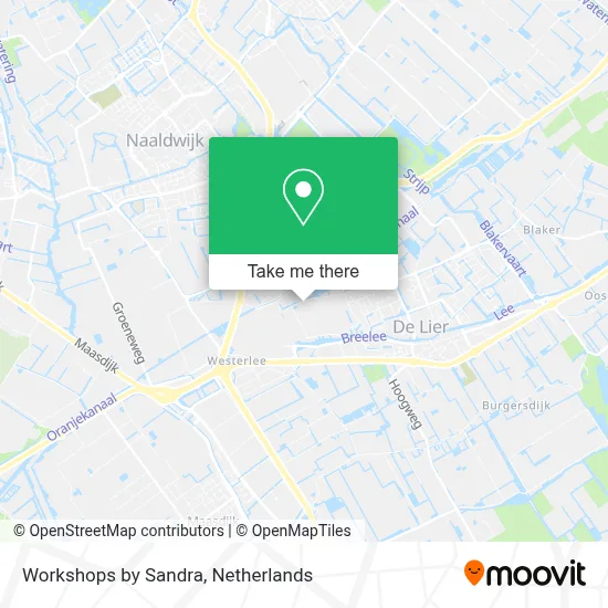 Workshops by Sandra map
