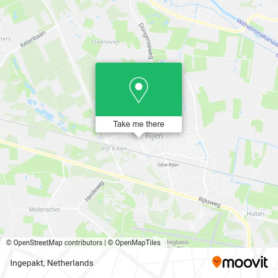 Ingepakt map