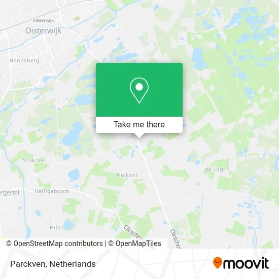 Parckven map