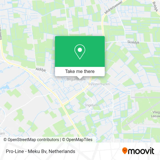 Pro-Line - Meku Bv map
