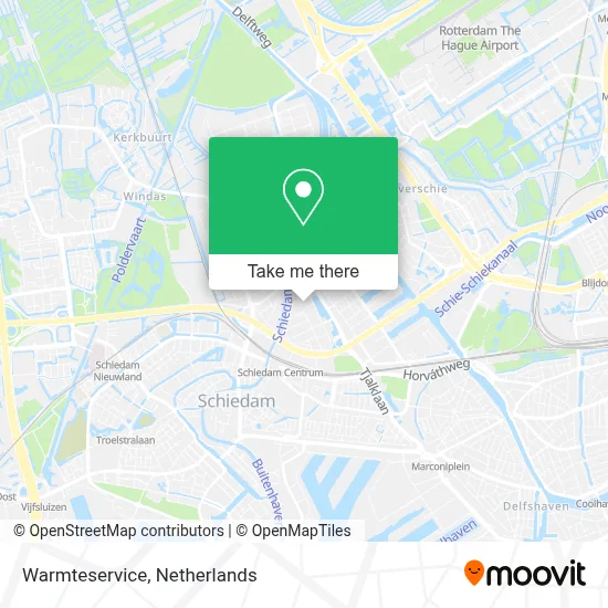 Warmteservice map