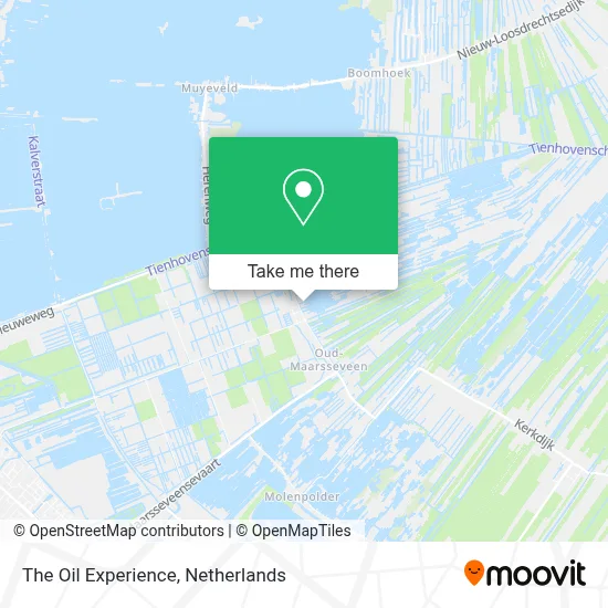The Oil Experience map