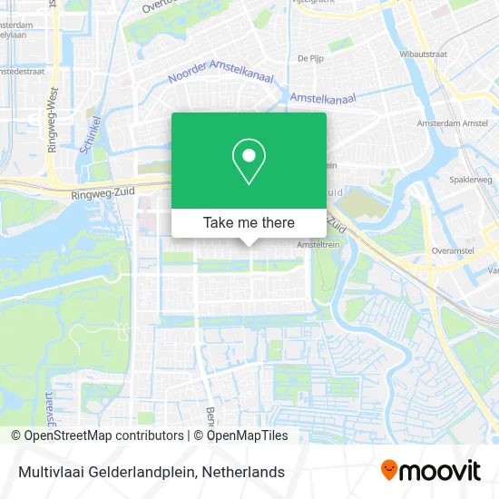 Multivlaai Gelderlandplein map
