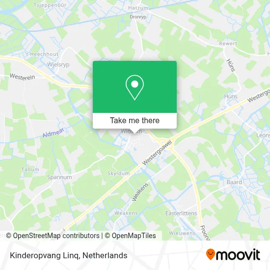 Kinderopvang Linq map