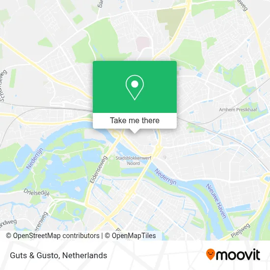 Guts & Gusto map