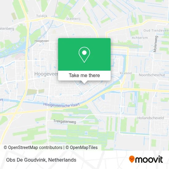 Obs De Goudvink map