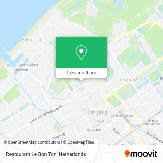 Restaurant Le Bon Ton map