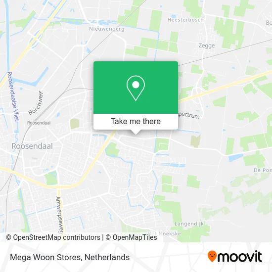 Mega Woon Stores map