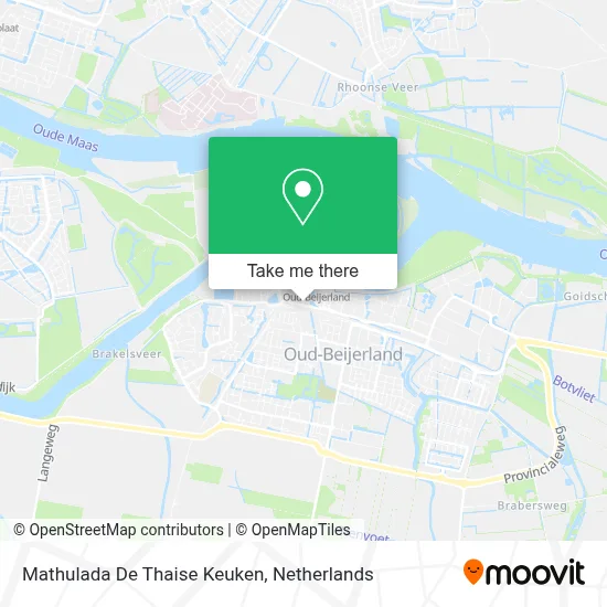 Mathulada De Thaise Keuken map