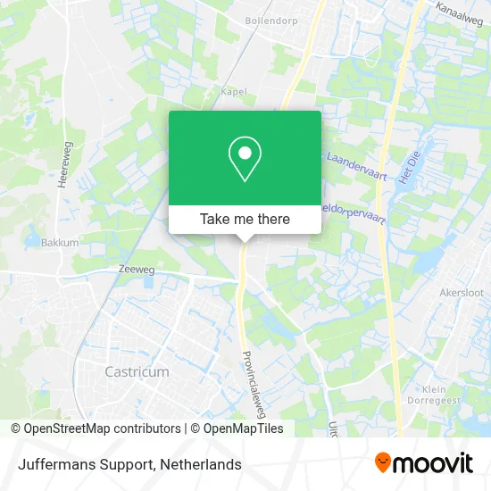 Juffermans Support map