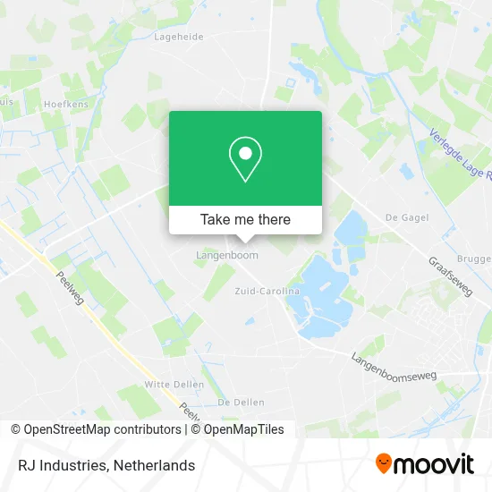 Rj Industries map