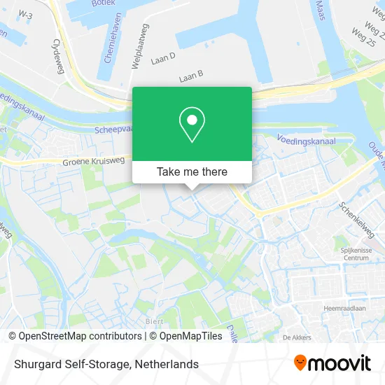 Shurgard Self-Storage map