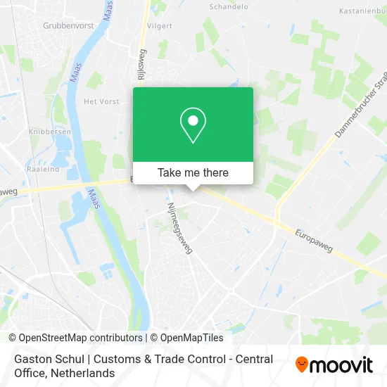 Gaston Schul | Customs & Trade Control - Central Office map