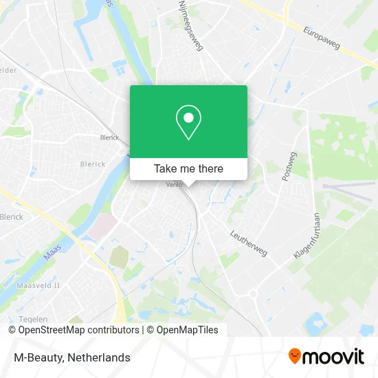 M-Beauty map