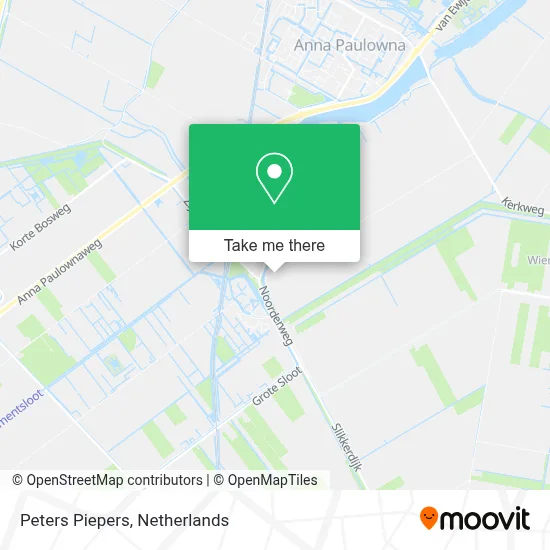 Peters Piepers map