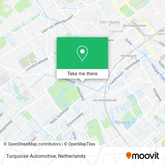 Turquoise Automotive map