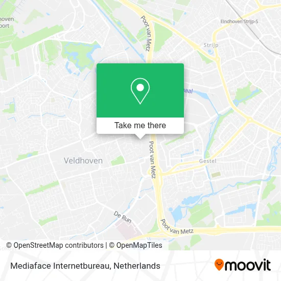Mediaface Internetbureau map