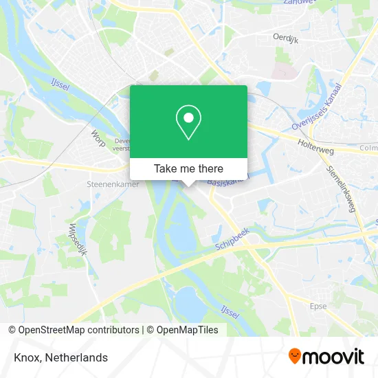 Knox map