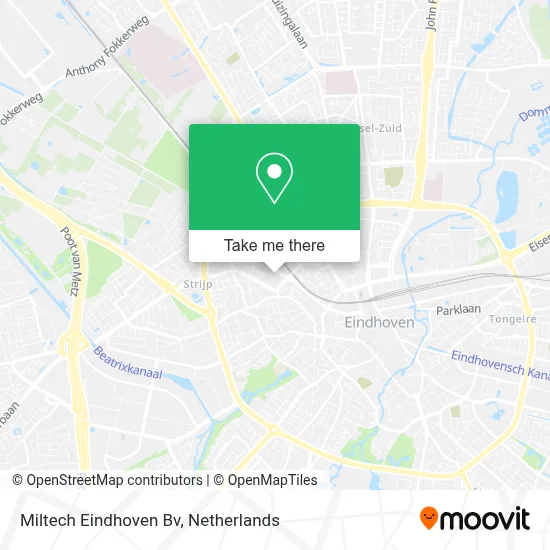 Miltech Eindhoven Bv map