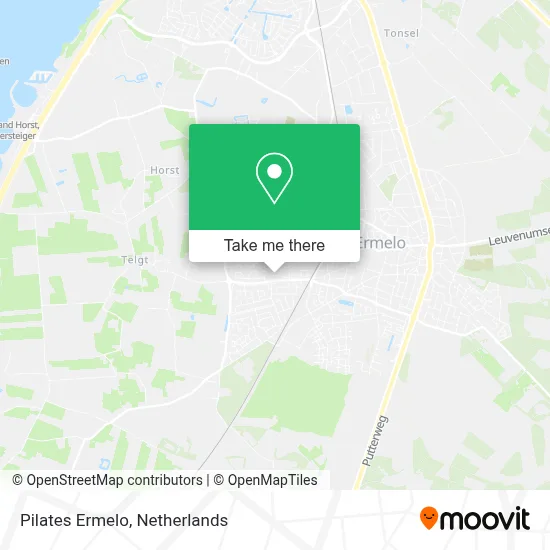 Pilates Ermelo map
