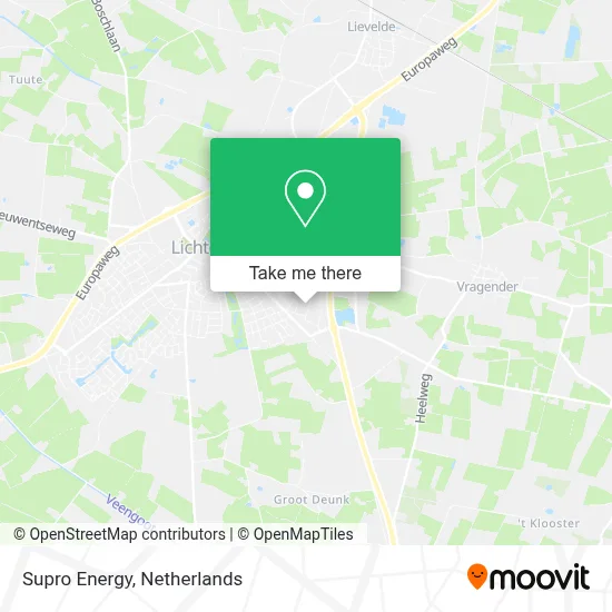 Supro Energy map