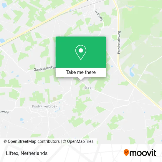 Liftex map