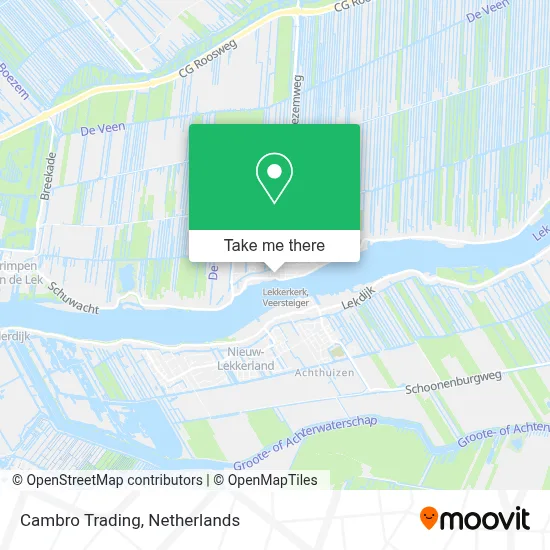 Cambro Trading map
