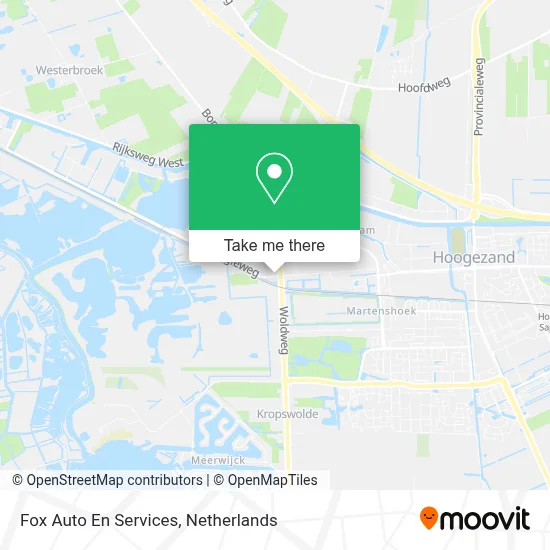 Fox Auto En Services map