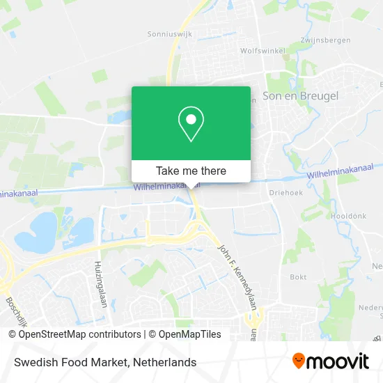 Swedish Food Market map